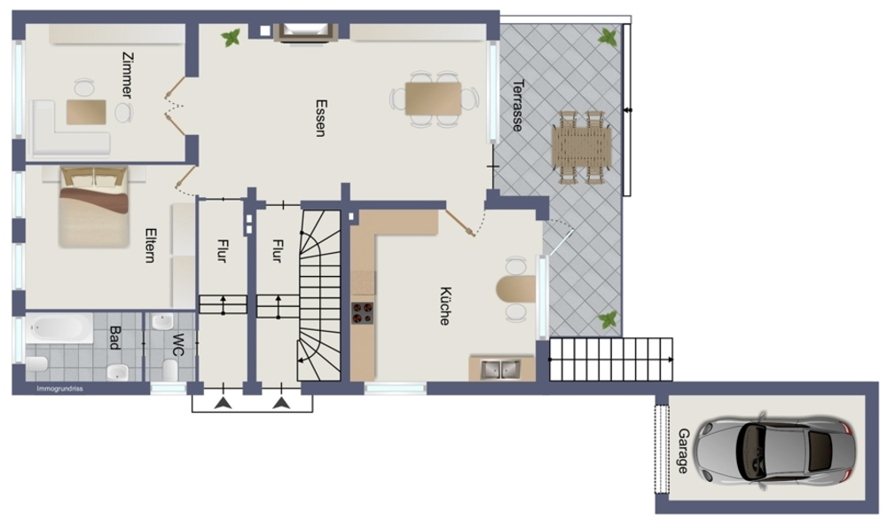 Grundriss Erdgeschoss