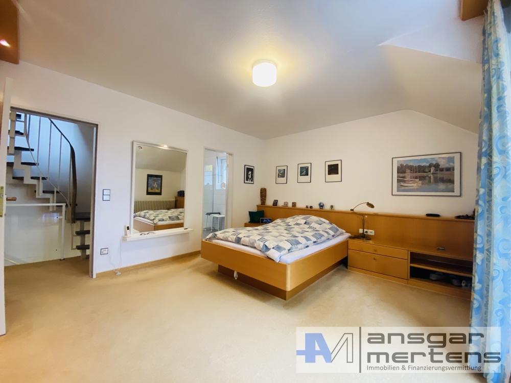 Schlafzimmer mit Bad en Suite