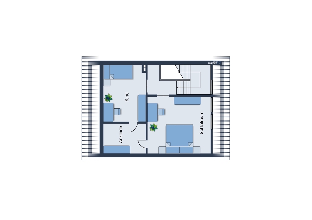 Grundriss Dachgeschoss