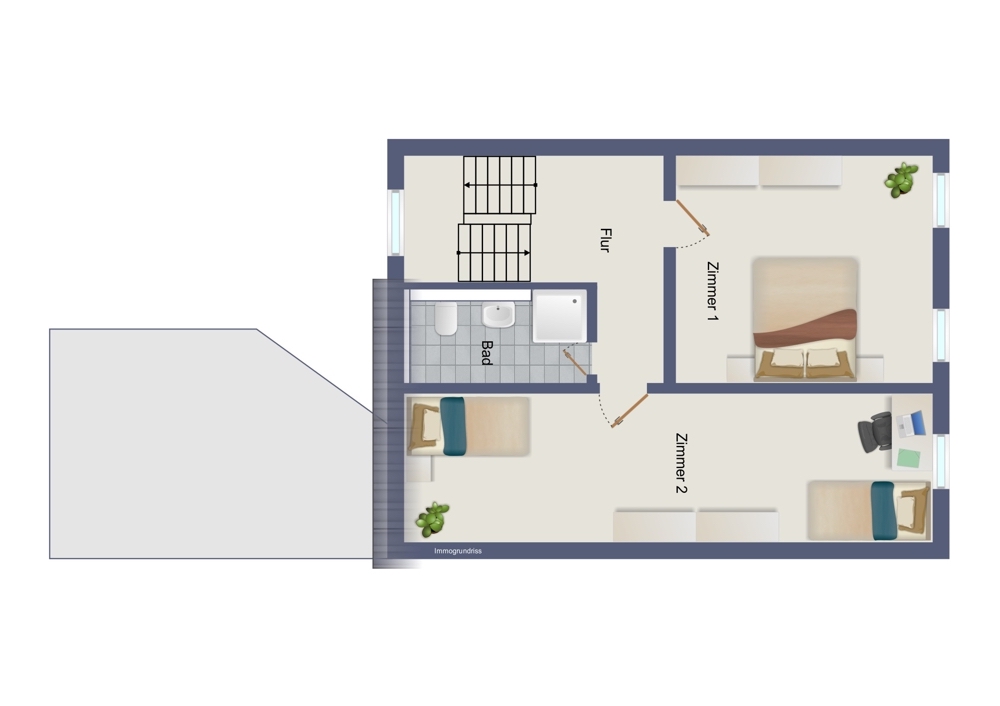 Grundriss Dachgeschoss