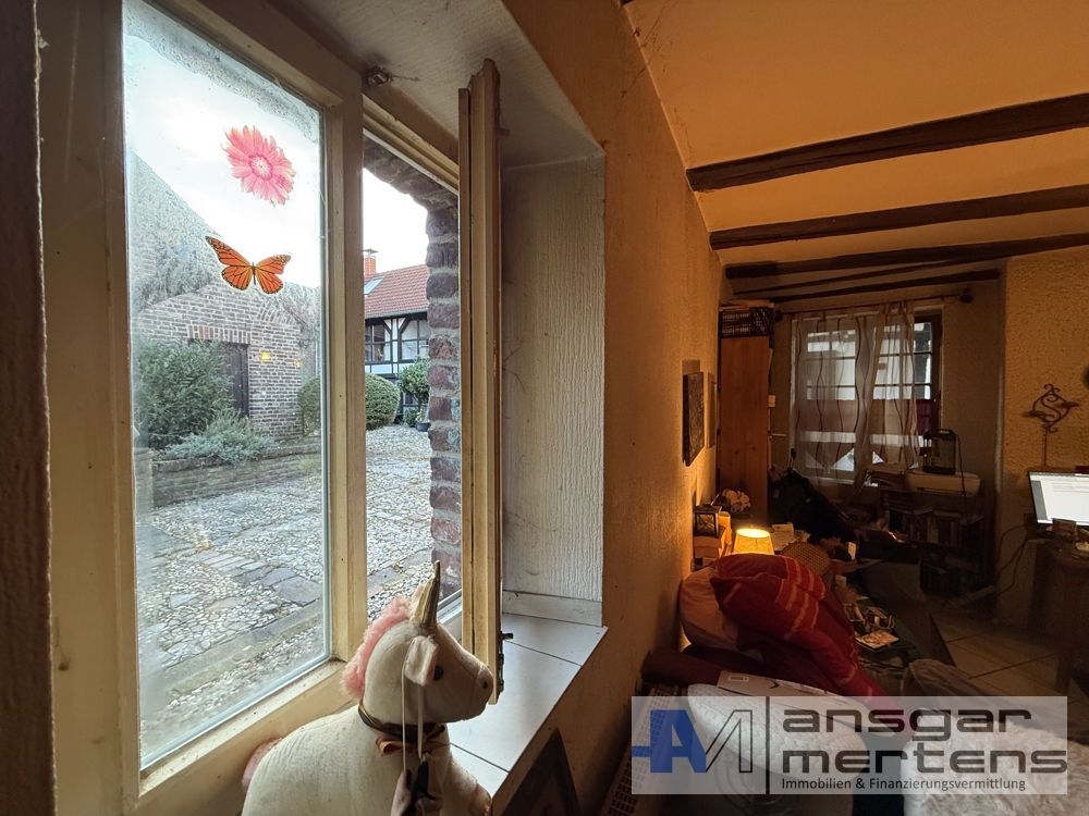 Wohnzimmerausblick Innenhof