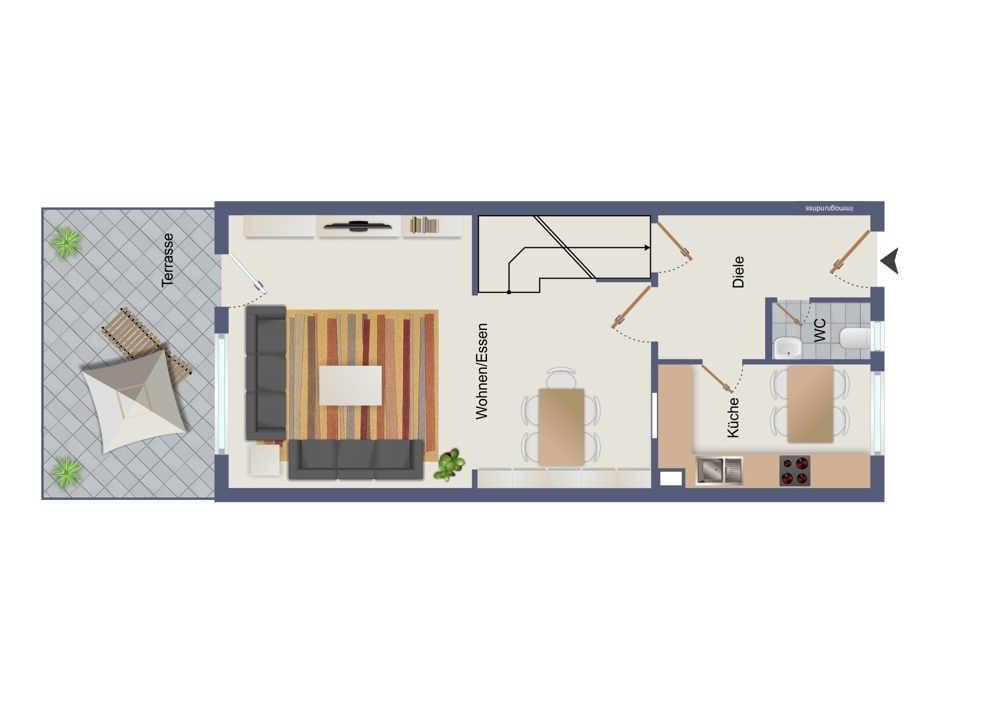 Grundriss Erdgeschoss