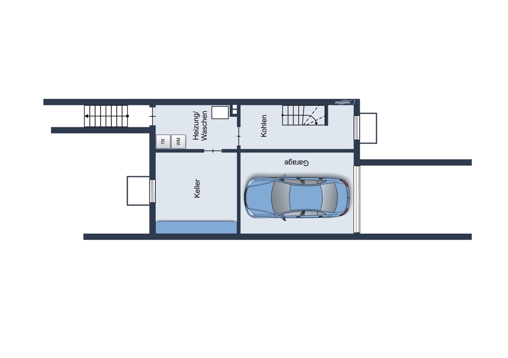 Grundriss Keller