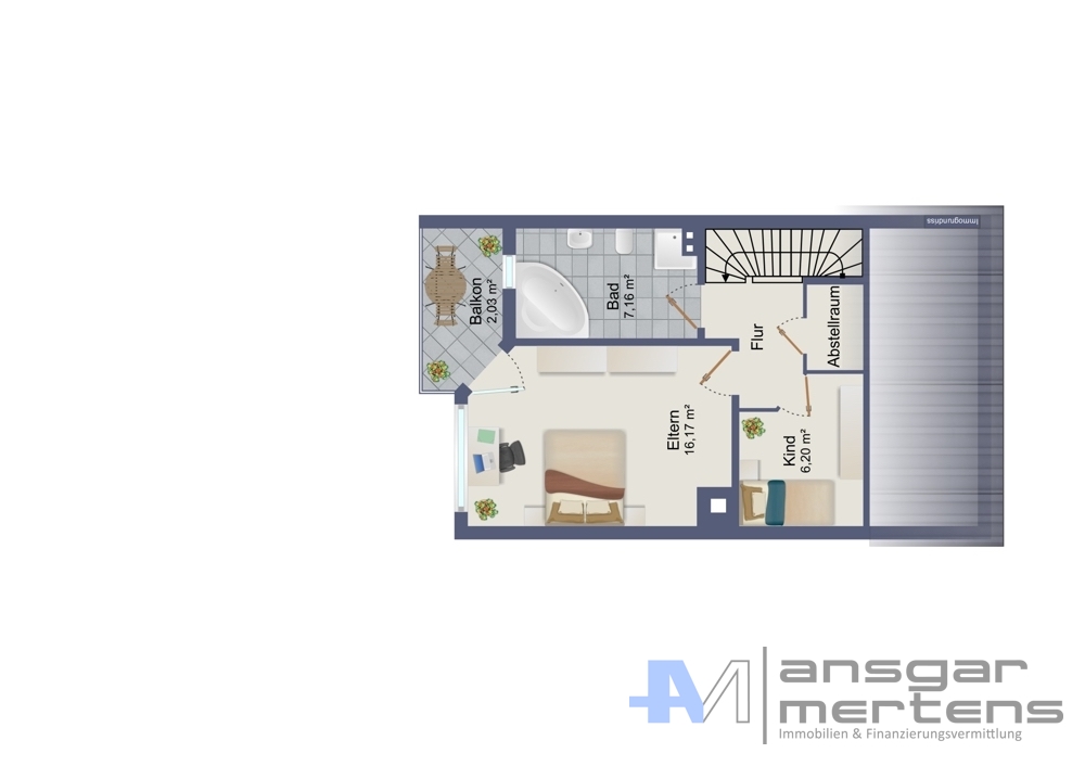 Grundriss 1. Obergeschoss