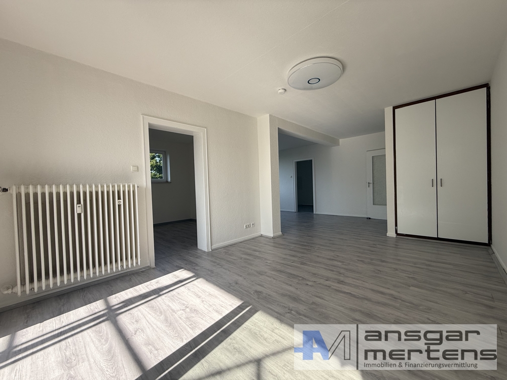 Blick in das Wohnzimmer