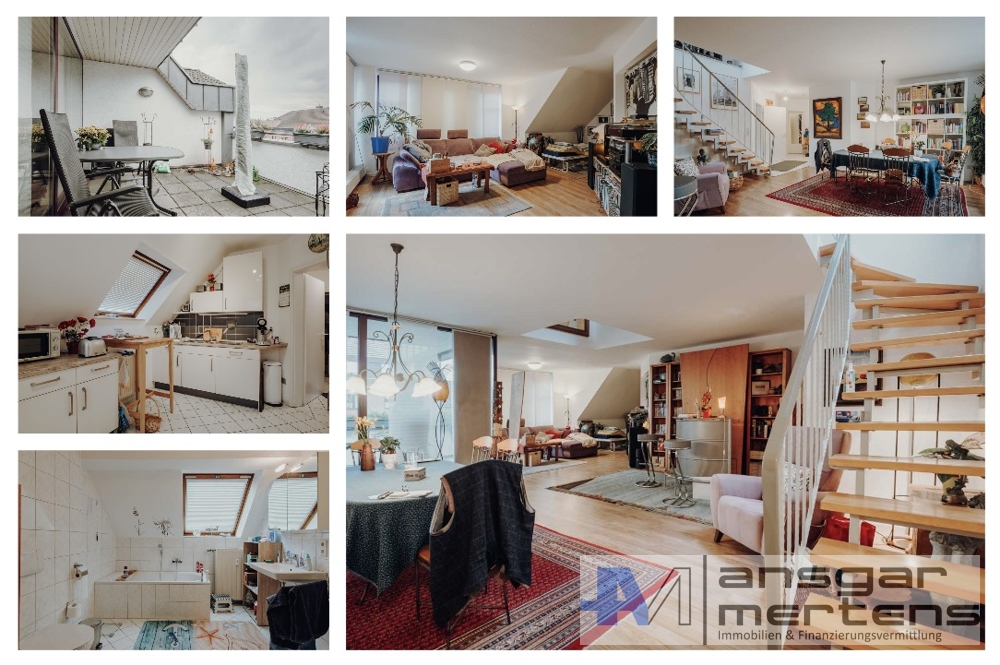 Maisonettewohnung links