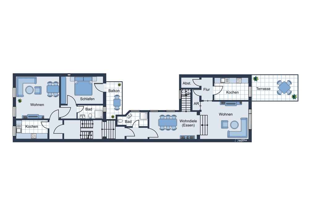 Grundriss 1. Obergeschoss
