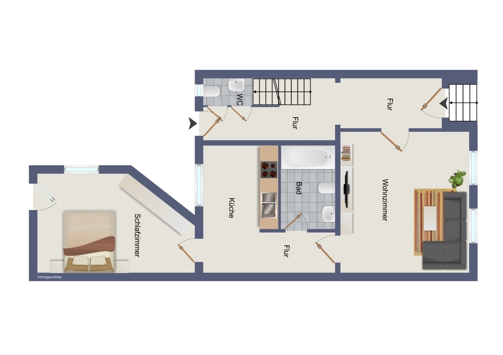 Grundriss Erdgeschoss